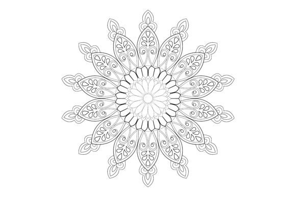 Download Vector Mandala Coloring Pages &amp; Books - Mandala coloring page Collection