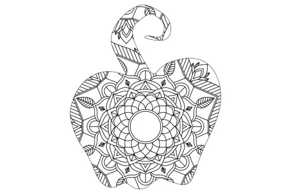 Download Halloween Pumpkin Mandala Coloring Page - Mandala coloring page Collection