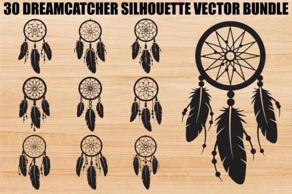 Download Dreamcatcher Silhouette Bundle - Premium Resources