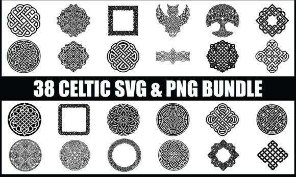Download Celtic Knot SVG PNG Bundle, Irish Tribal - Premium Resources