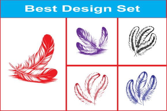Download Elegant Feather SVG Bundle Vector Set - Feather svg Collection