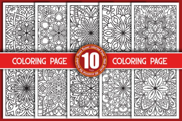 Download Flower Mandala Coloring Page - Mandala coloring page Collection