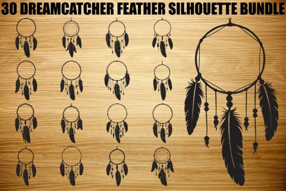 Download Dreamcatcher Feather SVG Bundle - Premium Resources