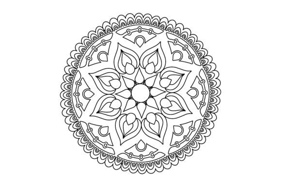 Download Vector Mandala Coloring Pages &amp; Books - Mandala coloring page Collection