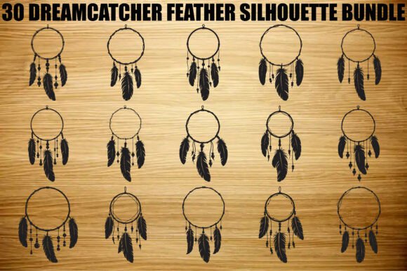 Download Dreamcatcher Feather SVG Bundle - Premium Bundle