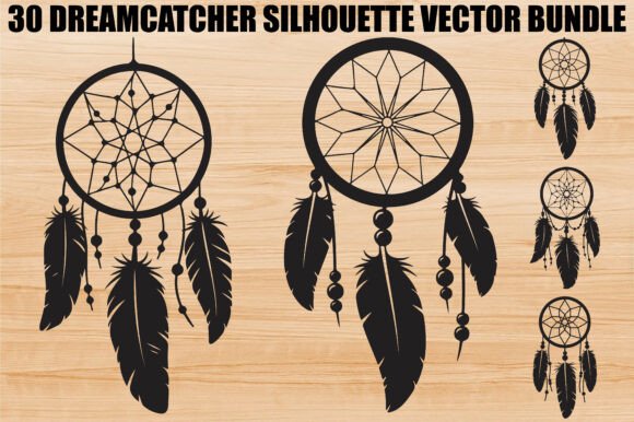 Download Dreamcatcher Silhouette Bundle - Premium Resources