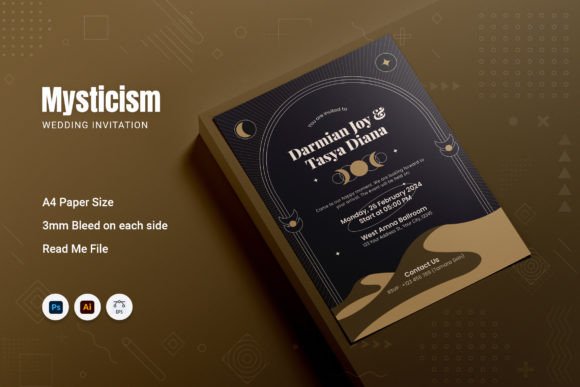 Download Mysticism Wedding Invitation - Invitation Collection
